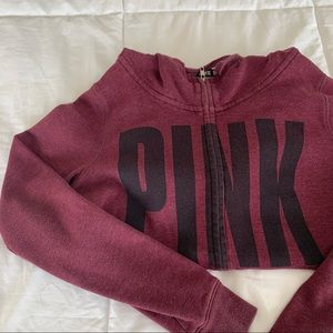 Pink hoodie